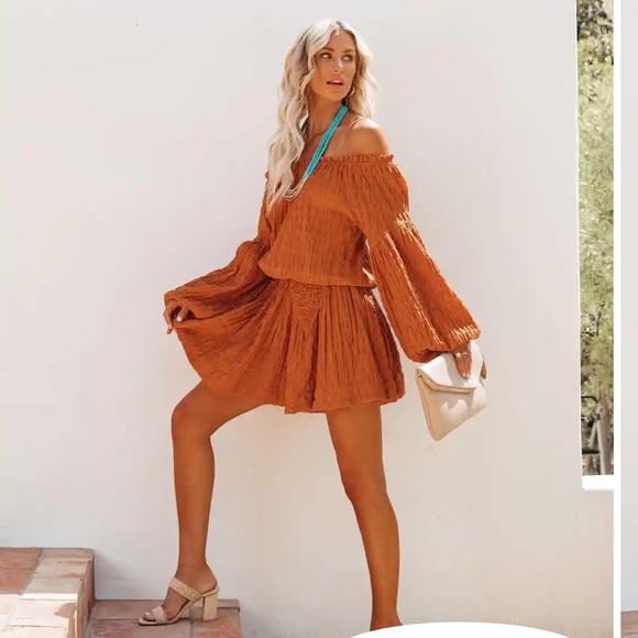 VICI OFF THE SHOULDER DRESS - Picture 5 of 6